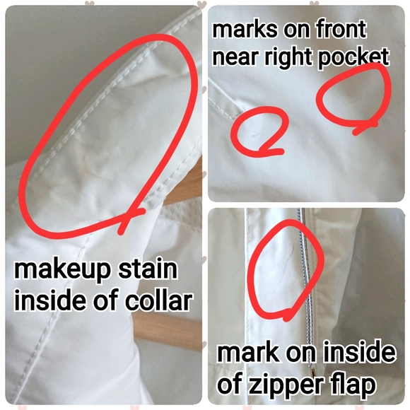 🚫SOLD🚫 Geox Italian Patent Respira Water Repellent White Jacket - Picture 9 of 9